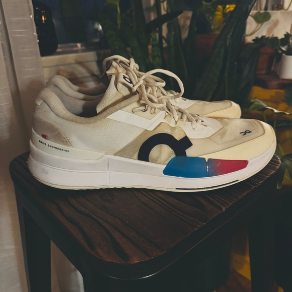 On Running THE ROGER Pro Tennis Shoes White Indigo 3ME10302840 Mens‎ 12 main image 5